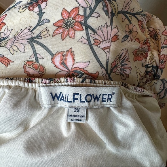 Wallflower Floral Print Milkmaid Dress - Picture 9 of 9
